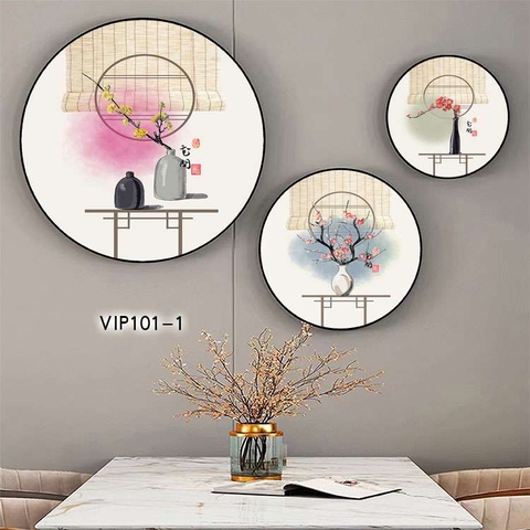 Bộ 3 Tranh Tròn Mới | Tranh Ngọc Việt - Đắk Lắk | Tranh Ngọc Việt - Xưởng Tranh Đẹp Buôn Ma Thuột (BMT) DakLak