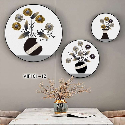 Bộ 3 Tranh Tròn Mới | Tranh Ngọc Việt - Đắk Lắk | Tranh Ngọc Việt - Xưởng Tranh Đẹp Buôn Ma Thuột (BMT) DakLak