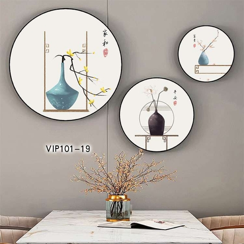 Bộ 3 Tranh Tròn Mới | Tranh Ngọc Việt - Đắk Lắk | Tranh Ngọc Việt - Xưởng Tranh Đẹp Buôn Ma Thuột (BMT) DakLak