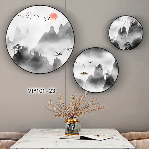 Bộ 3 Tranh Tròn Mới | Tranh Ngọc Việt - Đắk Lắk | Tranh Ngọc Việt - Xưởng Tranh Đẹp Buôn Ma Thuột (BMT) DakLak