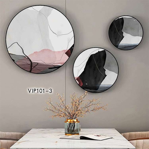 Bộ 3 Tranh Tròn Mới | Tranh Ngọc Việt - Đắk Lắk | Tranh Ngọc Việt - Xưởng Tranh Đẹp Buôn Ma Thuột (BMT) DakLak