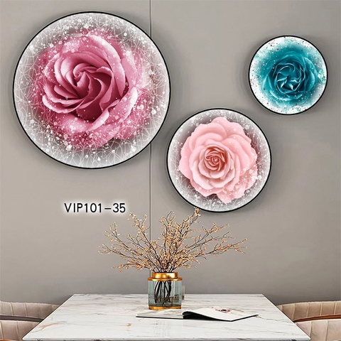 Bộ 3 Tranh Tròn Mới | Tranh Ngọc Việt - Đắk Lắk | Tranh Ngọc Việt - Xưởng Tranh Đẹp Buôn Ma Thuột (BMT) DakLak