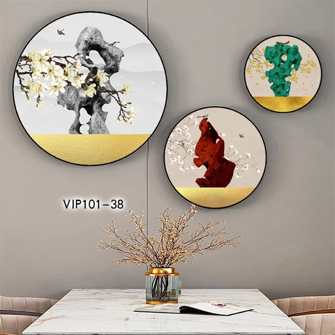 Bộ 3 Tranh Tròn Mới | Tranh Ngọc Việt - Đắk Lắk | Tranh Ngọc Việt - Xưởng Tranh Đẹp Buôn Ma Thuột (BMT) DakLak