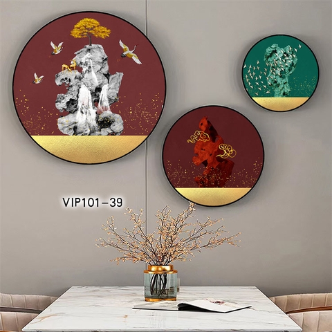 Bộ 3 Tranh Tròn Mới | Tranh Ngọc Việt - Đắk Lắk | Tranh Ngọc Việt - Xưởng Tranh Đẹp Buôn Ma Thuột (BMT) DakLak