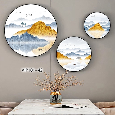 Bộ 3 Tranh Tròn Mới | Tranh Ngọc Việt - Đắk Lắk | Tranh Ngọc Việt - Xưởng Tranh Đẹp Buôn Ma Thuột (BMT) DakLak