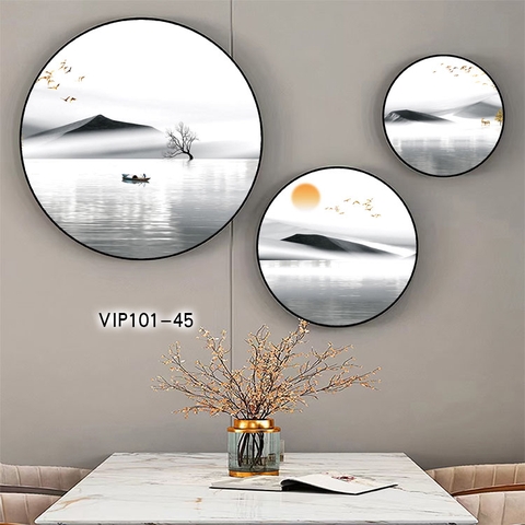 Bộ 3 Tranh Tròn Mới | Tranh Ngọc Việt - Đắk Lắk | Tranh Ngọc Việt - Xưởng Tranh Đẹp Buôn Ma Thuột (BMT) DakLak