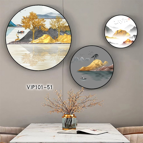 Bộ 3 Tranh Tròn Mới | Tranh Ngọc Việt - Đắk Lắk | Tranh Ngọc Việt - Xưởng Tranh Đẹp Buôn Ma Thuột (BMT) DakLak