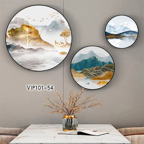 Bộ 3 Tranh Tròn Mới | Tranh Ngọc Việt - Đắk Lắk | Tranh Ngọc Việt - Xưởng Tranh Đẹp Buôn Ma Thuột (BMT) DakLak