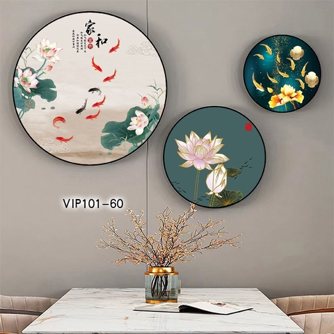 Bộ 3 Tranh Tròn Mới | Tranh Ngọc Việt - Đắk Lắk | Tranh Ngọc Việt - Xưởng Tranh Đẹp Buôn Ma Thuột (BMT) DakLak