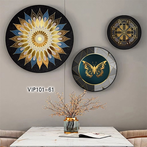 Bộ 3 Tranh Tròn Mới | Tranh Ngọc Việt - Đắk Lắk | Tranh Ngọc Việt - Xưởng Tranh Đẹp Buôn Ma Thuột (BMT) DakLak