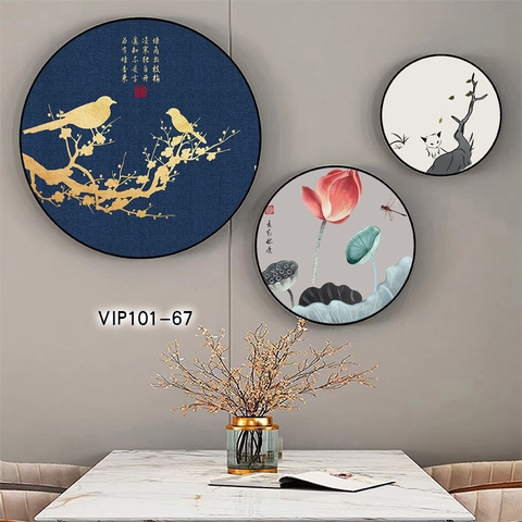 Bộ 3 Tranh Tròn Mới | Tranh Ngọc Việt - Đắk Lắk | Tranh Ngọc Việt - Xưởng Tranh Đẹp Buôn Ma Thuột (BMT) DakLak