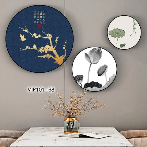 Bộ 3 Tranh Tròn Mới | Tranh Ngọc Việt - Đắk Lắk | Tranh Ngọc Việt - Xưởng Tranh Đẹp Buôn Ma Thuột (BMT) DakLak