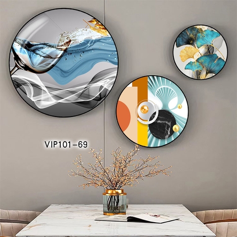 Bộ 3 Tranh Tròn Mới | Tranh Ngọc Việt - Đắk Lắk | Tranh Ngọc Việt - Xưởng Tranh Đẹp Buôn Ma Thuột (BMT) DakLak