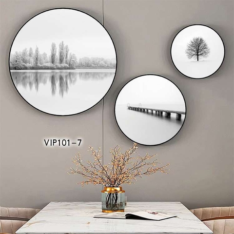 Bộ 3 Tranh Tròn Mới | Tranh Ngọc Việt - Đắk Lắk | Tranh Ngọc Việt - Xưởng Tranh Đẹp Buôn Ma Thuột (BMT) DakLak