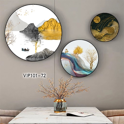 Bộ 3 Tranh Tròn Mới | Tranh Ngọc Việt - Đắk Lắk | Tranh Ngọc Việt - Xưởng Tranh Đẹp Buôn Ma Thuột (BMT) DakLak