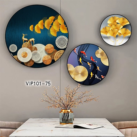 Bộ 3 Tranh Tròn Mới | Tranh Ngọc Việt - Đắk Lắk | Tranh Ngọc Việt - Xưởng Tranh Đẹp Buôn Ma Thuột (BMT) DakLak