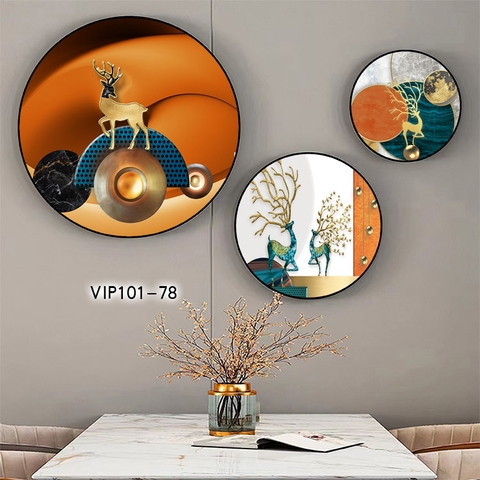 Bộ 3 Tranh Tròn Mới | Tranh Ngọc Việt - Đắk Lắk | Tranh Ngọc Việt - Xưởng Tranh Đẹp Buôn Ma Thuột (BMT) DakLak