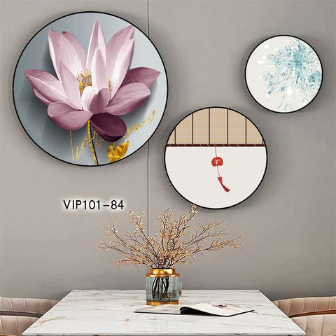 Bộ 3 Tranh Tròn Mới | Tranh Ngọc Việt - Đắk Lắk | Tranh Ngọc Việt - Xưởng Tranh Đẹp Buôn Ma Thuột (BMT) DakLak