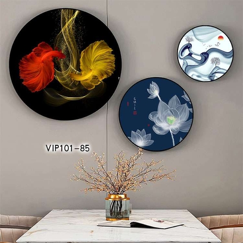 Bộ 3 Tranh Tròn Mới | Tranh Ngọc Việt - Đắk Lắk | Tranh Ngọc Việt - Xưởng Tranh Đẹp Buôn Ma Thuột (BMT) DakLak