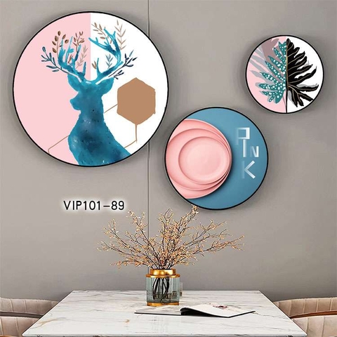 Bộ 3 Tranh Tròn Mới | Tranh Ngọc Việt - Đắk Lắk | Tranh Ngọc Việt - Xưởng Tranh Đẹp Buôn Ma Thuột (BMT) DakLak