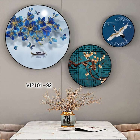 Bộ 3 Tranh Tròn Mới | Tranh Ngọc Việt - Đắk Lắk | Tranh Ngọc Việt - Xưởng Tranh Đẹp Buôn Ma Thuột (BMT) DakLak