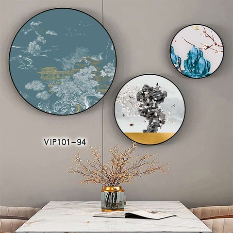 Bộ 3 Tranh Tròn Mới | Tranh Ngọc Việt - Đắk Lắk | Tranh Ngọc Việt - Xưởng Tranh Đẹp Buôn Ma Thuột (BMT) DakLak