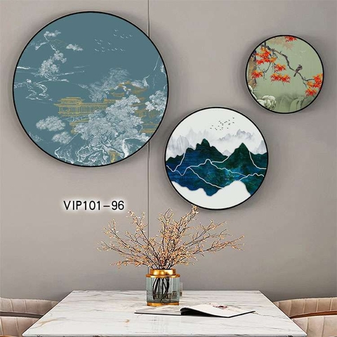 Bộ 3 Tranh Tròn Mới | Tranh Ngọc Việt - Đắk Lắk | Tranh Ngọc Việt - Xưởng Tranh Đẹp Buôn Ma Thuột (BMT) DakLak