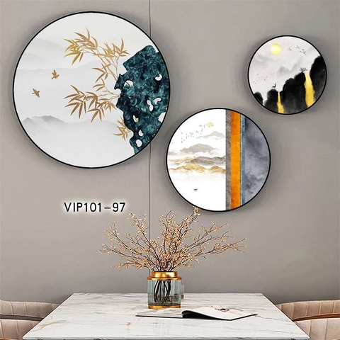 Bộ 3 Tranh Tròn Mới | Tranh Ngọc Việt - Đắk Lắk | Tranh Ngọc Việt - Xưởng Tranh Đẹp Buôn Ma Thuột (BMT) DakLak