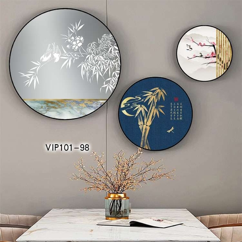 Bộ 3 Tranh Tròn Mới | Tranh Ngọc Việt - Đắk Lắk | Tranh Ngọc Việt - Xưởng Tranh Đẹp Buôn Ma Thuột (BMT) DakLak