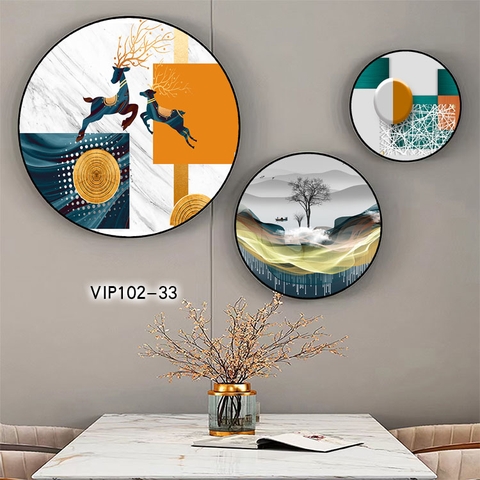 Bộ 3 Tranh Tròn Mới | Tranh Ngọc Việt - Đắk Lắk | Tranh Ngọc Việt - Xưởng Tranh Đẹp Buôn Ma Thuột (BMT) DakLak