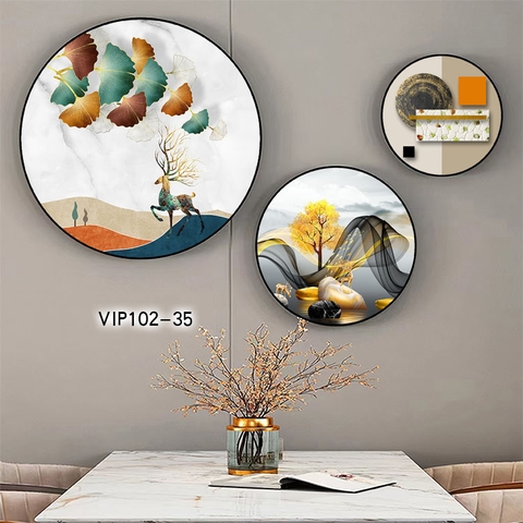 Bộ 3 Tranh Tròn Mới | Tranh Ngọc Việt - Đắk Lắk | Tranh Ngọc Việt - Xưởng Tranh Đẹp Buôn Ma Thuột (BMT) DakLak