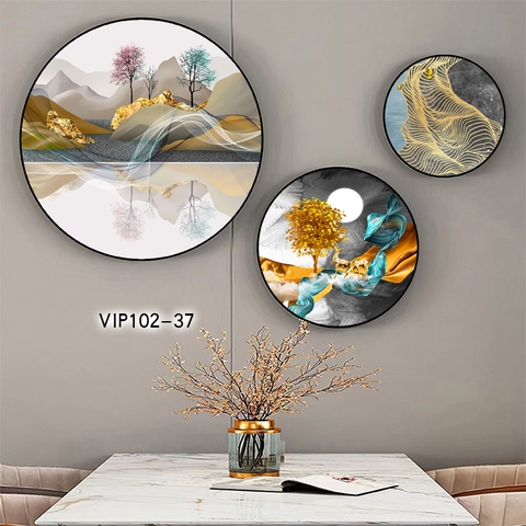 Bộ 3 Tranh Tròn Mới | Tranh Ngọc Việt - Đắk Lắk | Tranh Ngọc Việt - Xưởng Tranh Đẹp Buôn Ma Thuột (BMT) DakLak