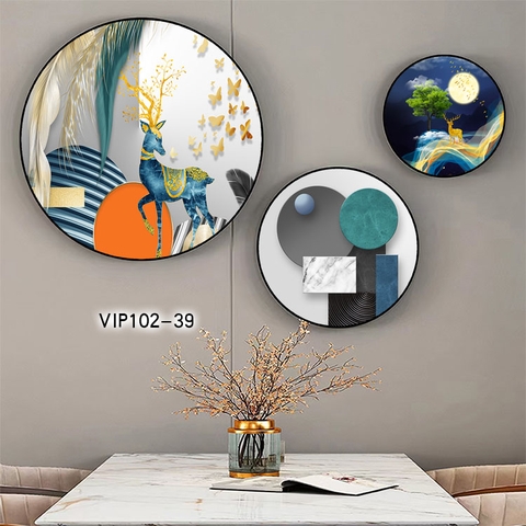 Bộ 3 Tranh Tròn Mới | Tranh Ngọc Việt - Đắk Lắk | Tranh Ngọc Việt - Xưởng Tranh Đẹp Buôn Ma Thuột (BMT) DakLak