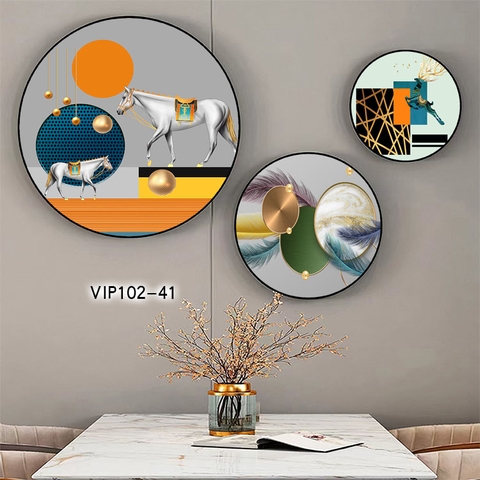 Bộ 3 Tranh Tròn Mới | Tranh Ngọc Việt - Đắk Lắk | Tranh Ngọc Việt - Xưởng Tranh Đẹp Buôn Ma Thuột (BMT) DakLak