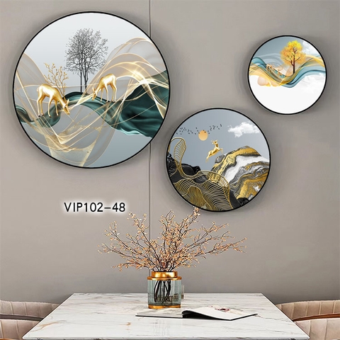 Bộ 3 Tranh Tròn Mới | Tranh Ngọc Việt - Đắk Lắk | Tranh Ngọc Việt - Xưởng Tranh Đẹp Buôn Ma Thuột (BMT) DakLak