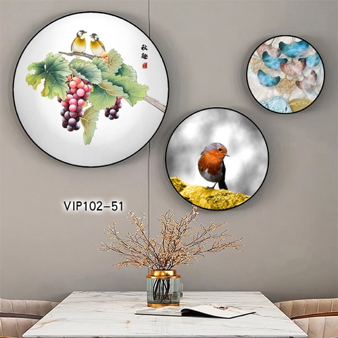 Bộ 3 Tranh Tròn Mới | Tranh Ngọc Việt - Đắk Lắk | Tranh Ngọc Việt - Xưởng Tranh Đẹp Buôn Ma Thuột (BMT) DakLak