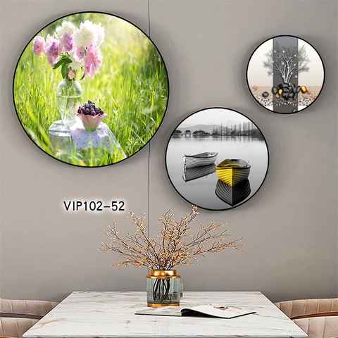 Bộ 3 Tranh Tròn Mới | Tranh Ngọc Việt - Đắk Lắk | Tranh Ngọc Việt - Xưởng Tranh Đẹp Buôn Ma Thuột (BMT) DakLak