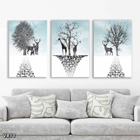 Tranh Hươu Tài Lộc | Tranh Ngọc Việt - Đắk Lắk | Tranh Ngọc Việt - Xưởng Tranh Đẹp Buôn Ma Thuột (BMT) DakLak