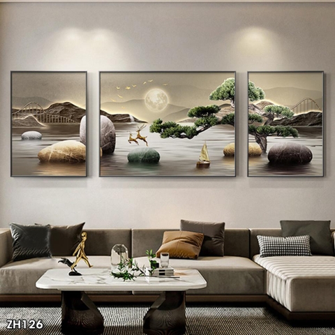 Tranh Phòng Khách Đẹp BMT DakLak - Tranh Ngọc Việt | Tranh Ngọc Việt - Xưởng Tranh Đẹp Buôn Ma Thuột (BMT) DakLak