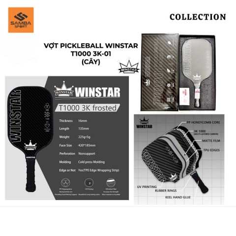Vợt Pickleball Winstar Titan T1000