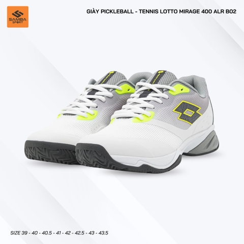 Giày Tennis - Pickleball Lotto Mirage 400 ALR BO2