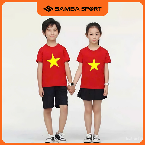 Áo Cờ Đỏ Sao Vàng Trẻ Em
