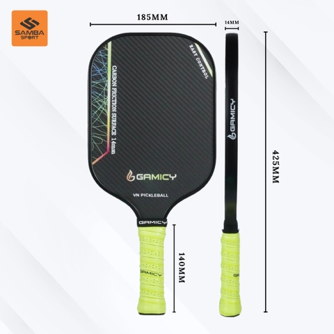 Vợt Pickleball Gamicy Moment T700 14mm