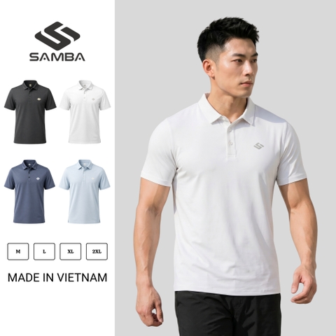 Áo polo nam Samba Hamal