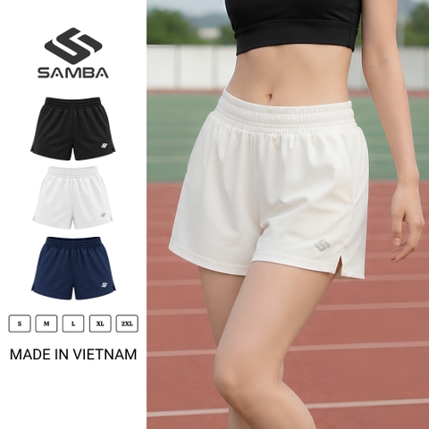 Quần short thể thao nữ 2 lớp Samba Libra