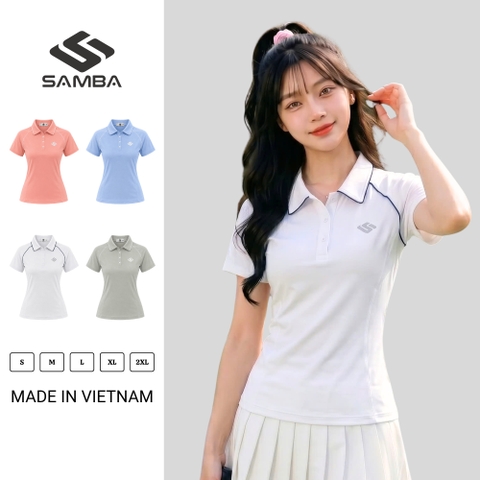 Áo polo thể thao nữ Samba Melody