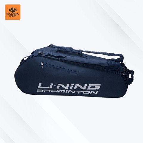 Túi cầu lông 2 ngăn Lining ABJS023-2 màu xanh