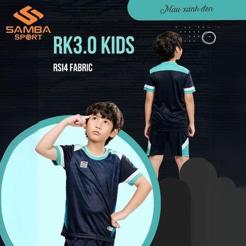 Quần áo bóng đá trẻ em Riki RK3.0