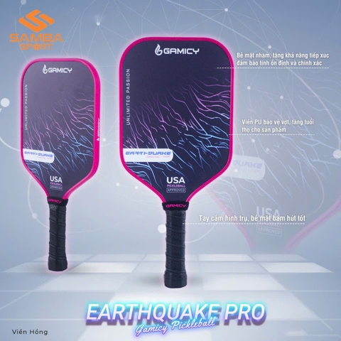 Vợt Pickleball Gamicy Earthquake