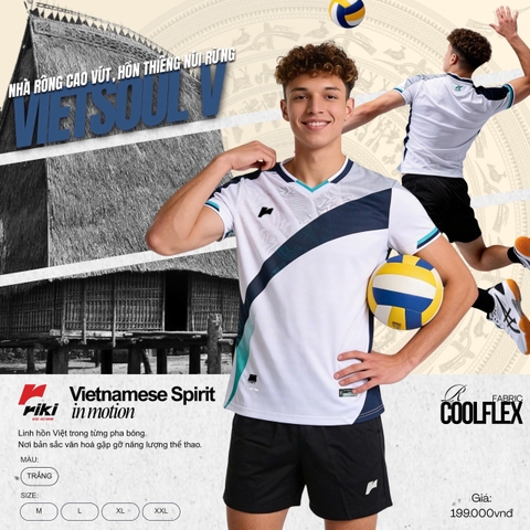 Quần áo bóng chuyền nam Riki Standard Vietsoul V